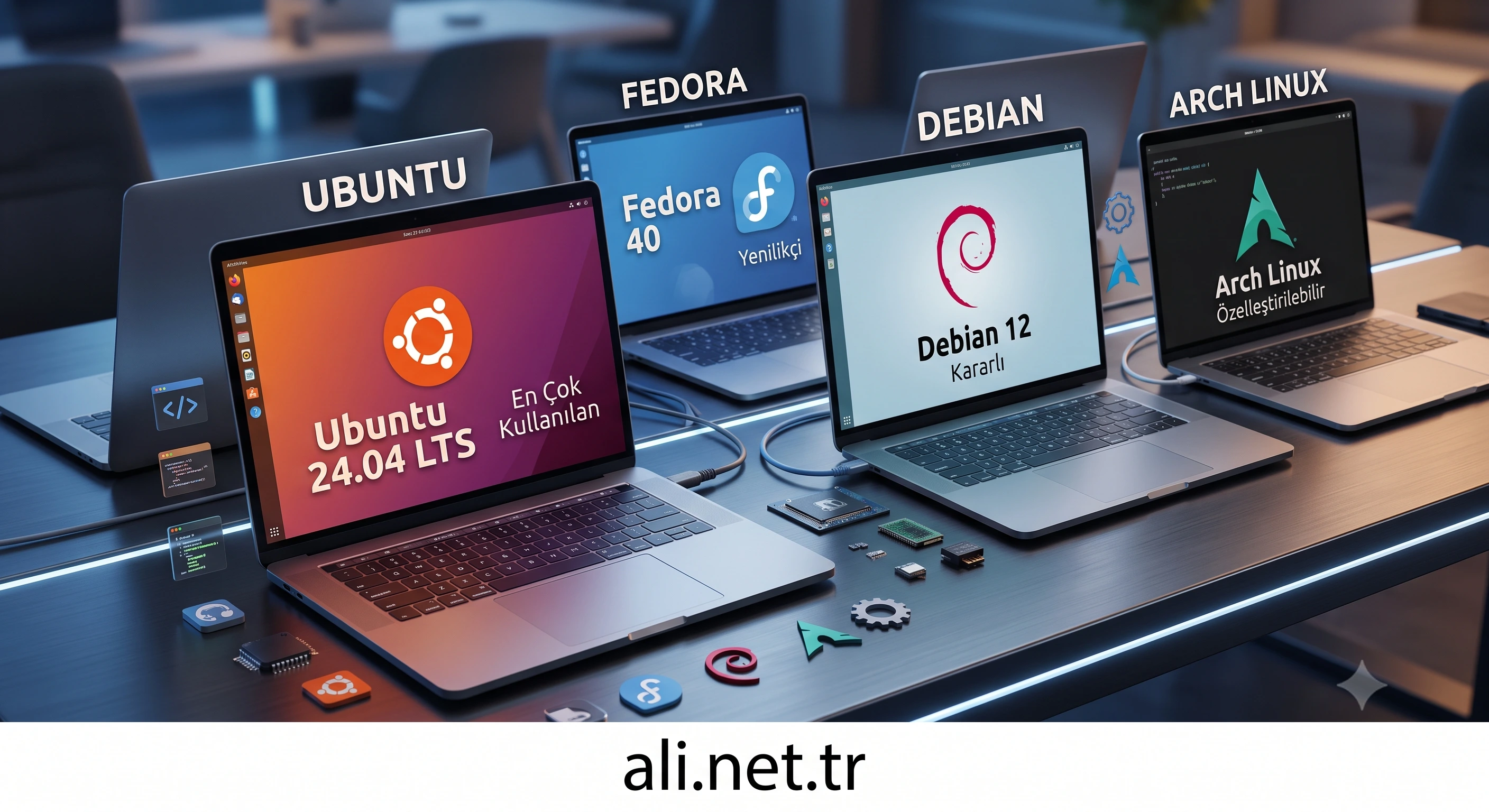 En Çok Kullanılan Linux Dağıtımları